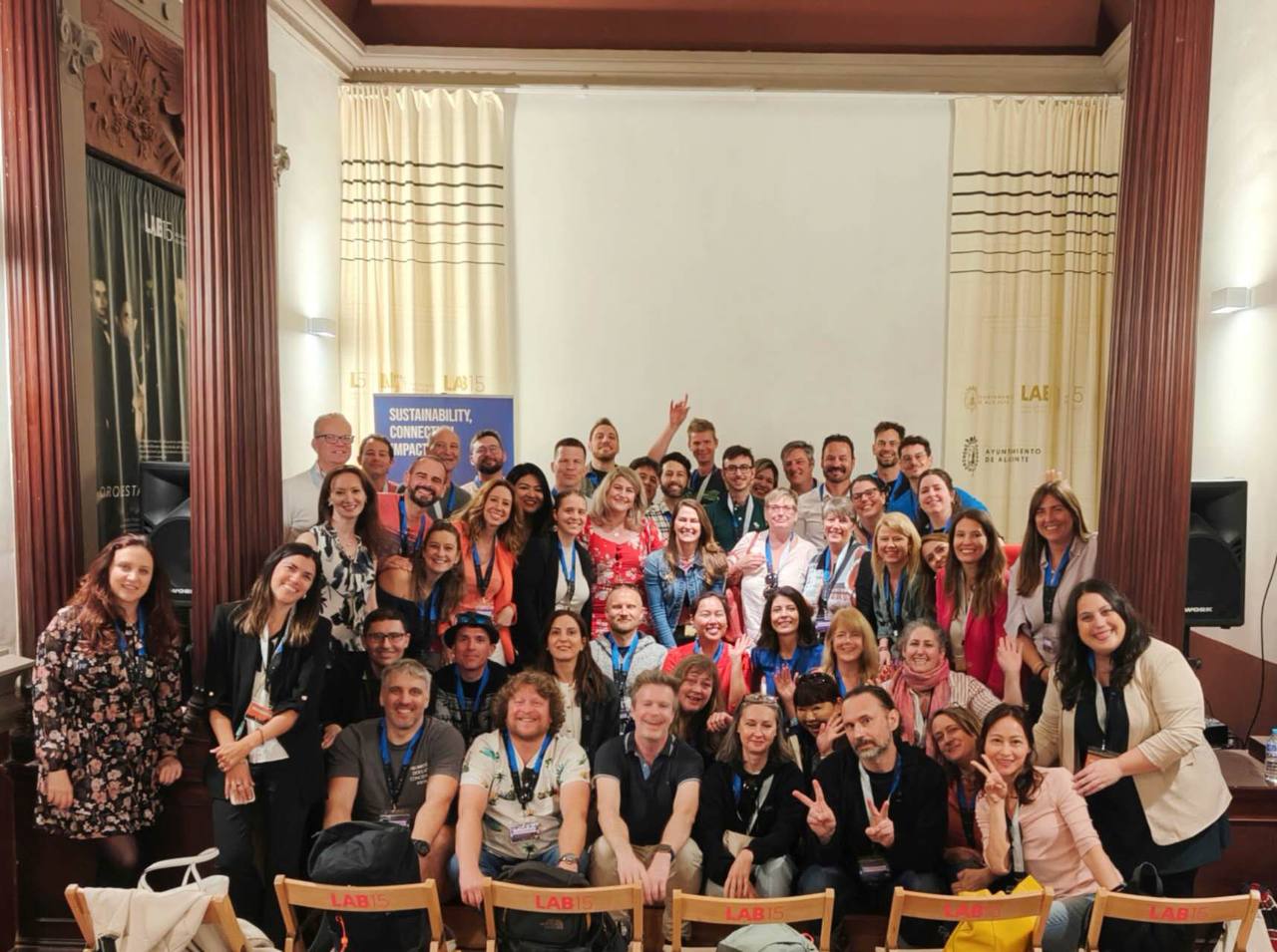 Group photo of attendees at the Alicante Nomad Summit